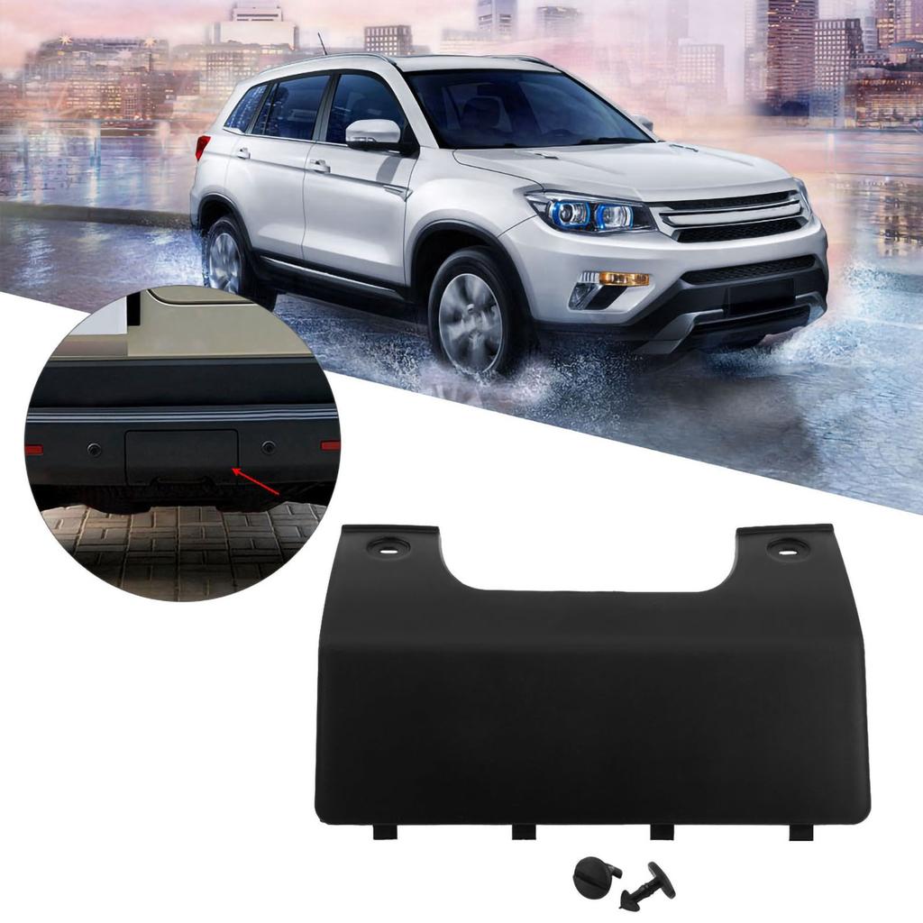Car Rear Bumper Tow Towing Eye Hook Cover for Land Rover LR3 05 09 LR4 10 12 DPO 500011PCL