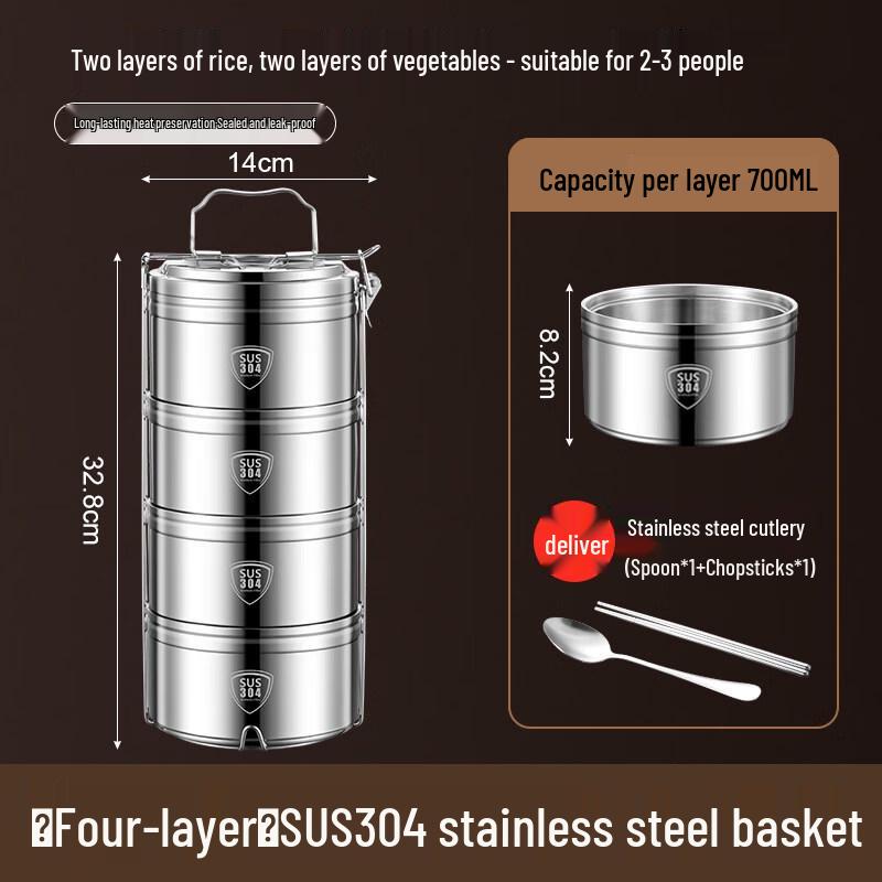 DM Multi-layer Insulated Lunch Box