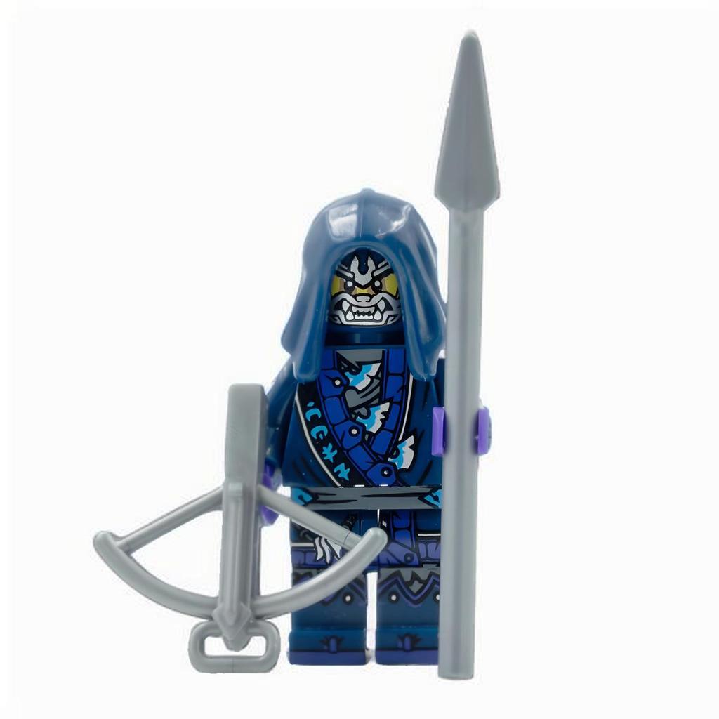 Kai Season 17 Ninja Minifigure Blocks - Phantom Lloyd, Kosora Alinzan, Lego-Compatible Building Toy