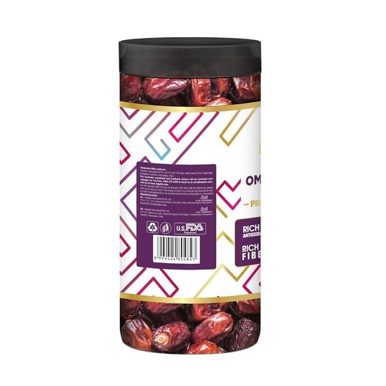 Happilo Omani Seedless Dates 500g, Khajoor/Khajur, Healthy & Nutritious Snack, Rich In Vitamins & Minerals, Natural Sweetener