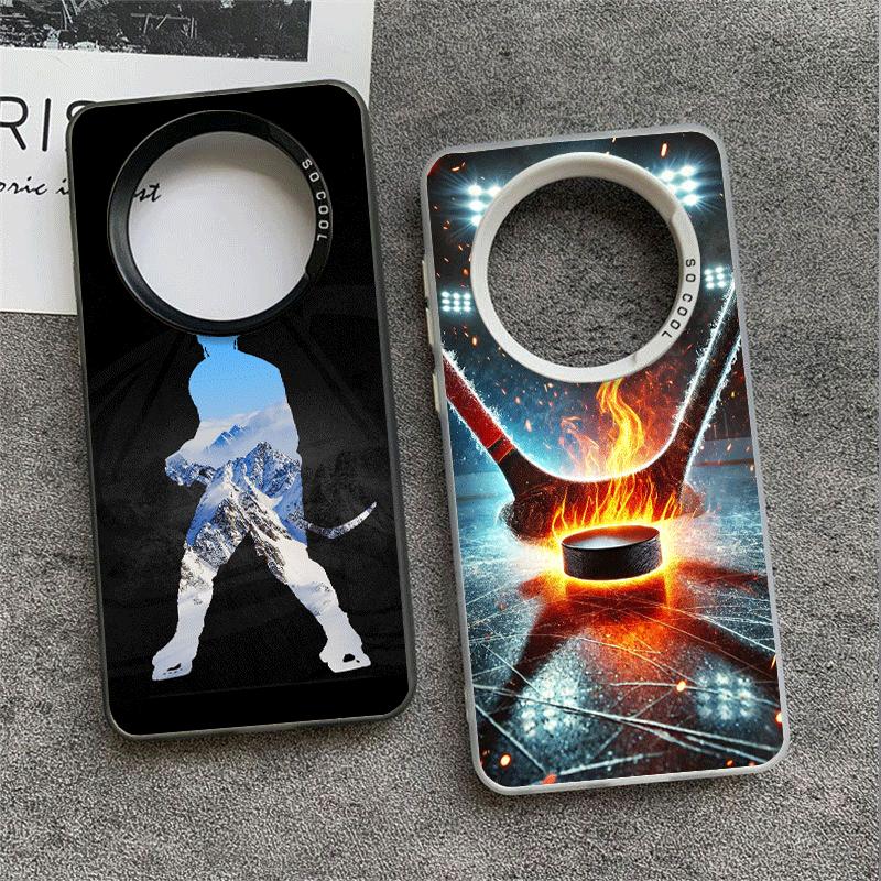 Ice Hockey Rink Sport Shockproof Phone Case for Xiaomi Redmi Note 15 14 13 12 Pro Plus 11 11S 11T 5G Cover Anti Fall Fundas