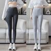 Women's Modal High-Waisted Leggings, Nine-Tenths Length, Skinny Fit, Plus Size, High Stretch, Slimming Yoga Pants for Spring/Summer.