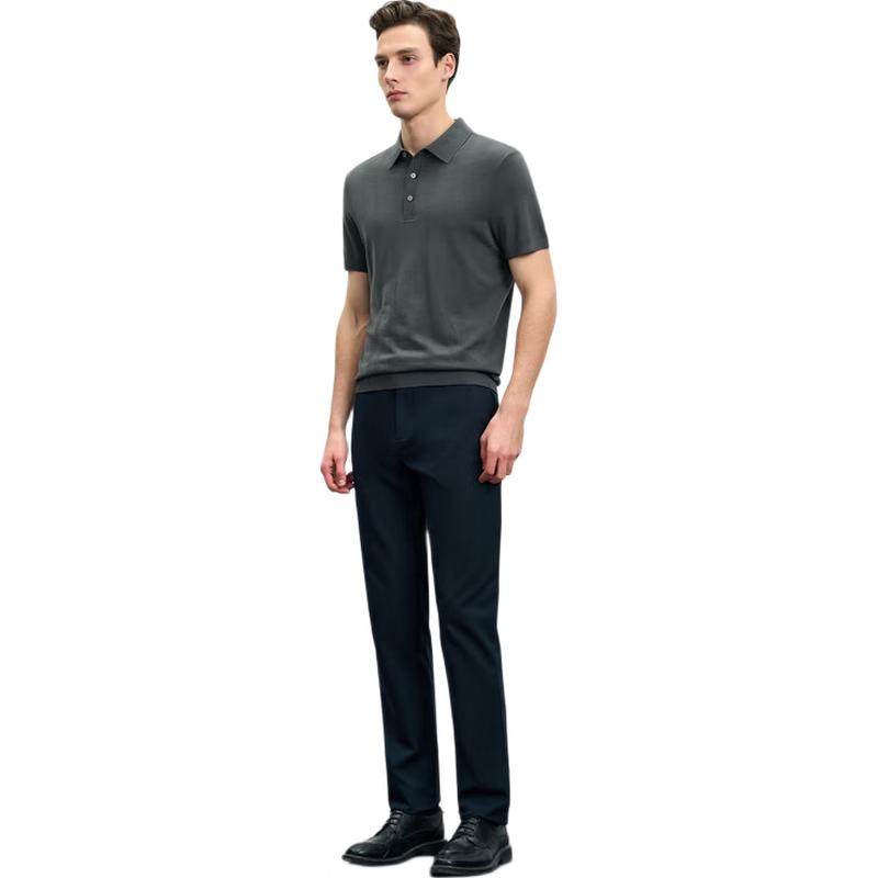 

EMZEMZ Erdos 100% Wool Polo Shirt L