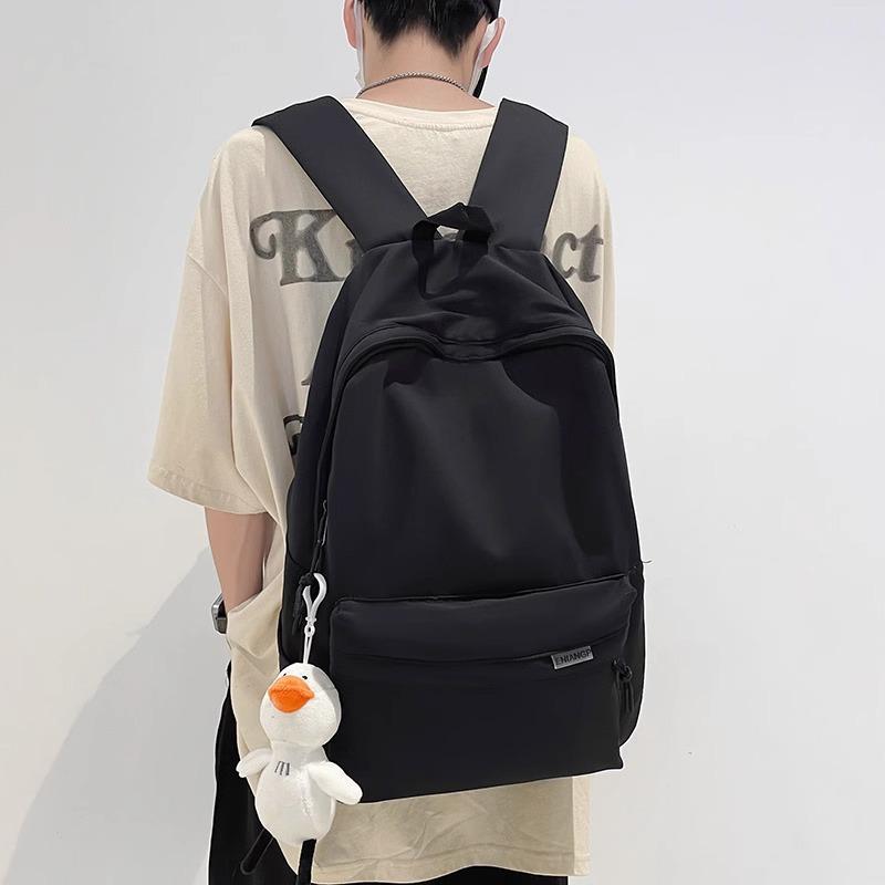 Girls' Fashion College-Style Backpack: Large Capacity, Casual Travel, Junior High School, or Couples
