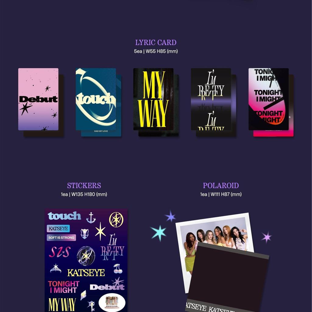 [READY STOCK] KATSEYE - SIS (Soft Is Strong)