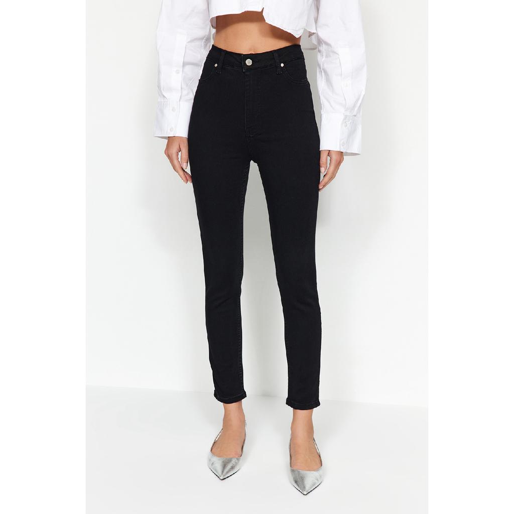 Black High Waist Jegging Jeans Twoaw24je00264