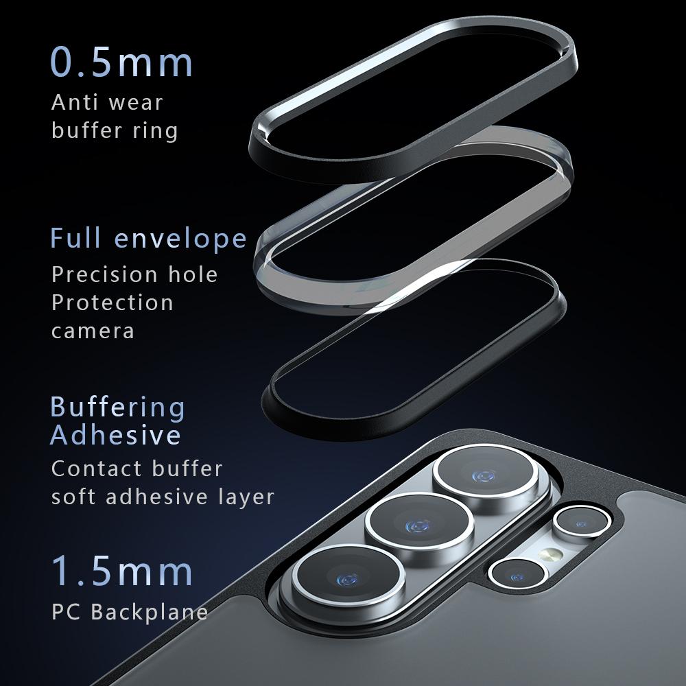 For Samsung Galaxy S26 Ultra TPU Border Case Cover 3D Intergrated Button Case Galaxy S26 S26+ Anti Drop Airbag Galaxy S25 Edge
