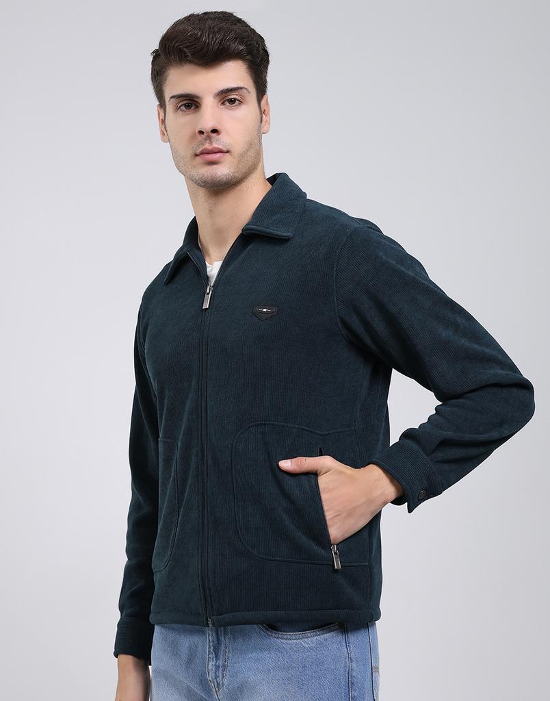 Monte Carlo Men's Collar Neck Full Sleeve Sweatshirt