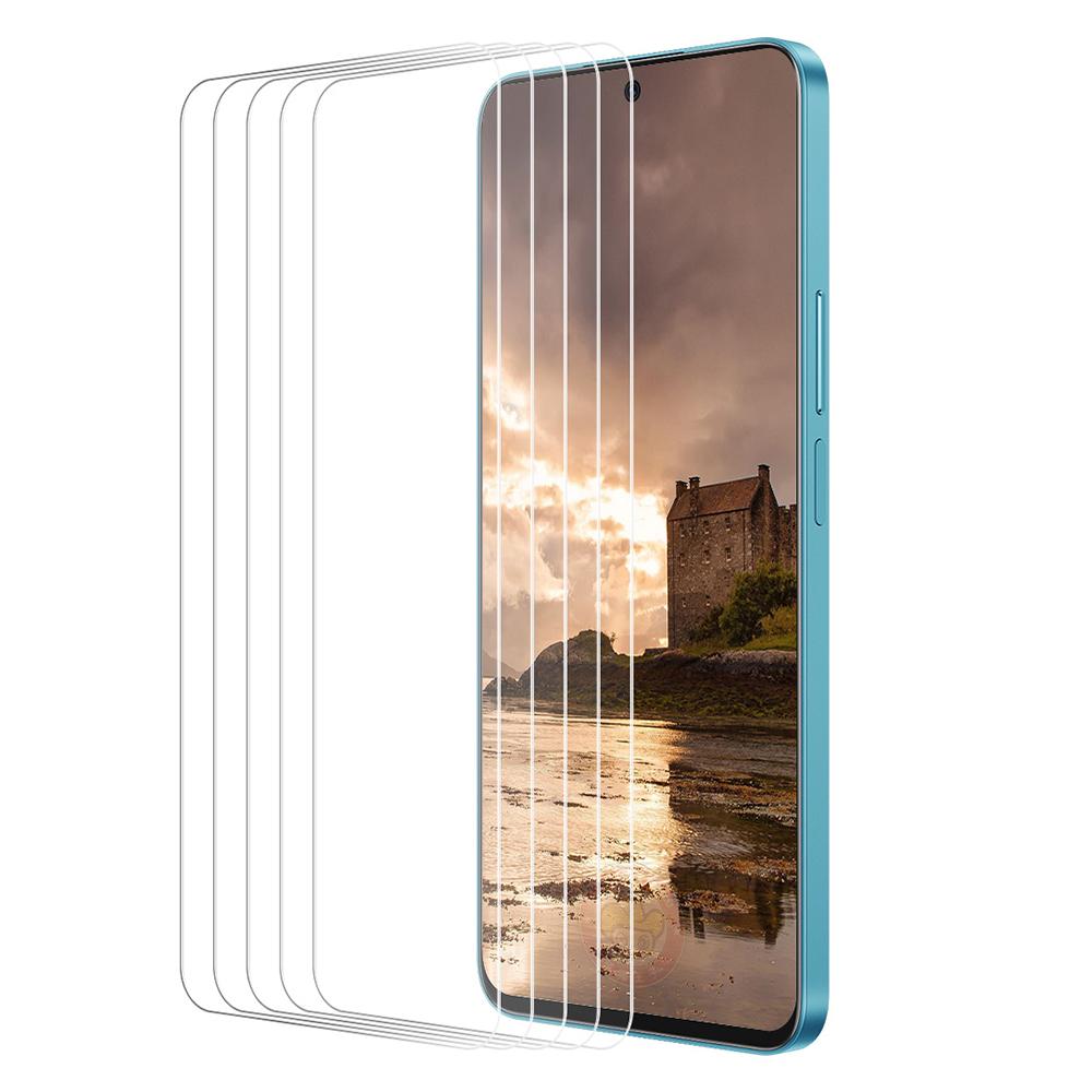 

ENKAY HAT PRINCE 5Pcs For Meizu 20 Screen Protector High Aluminum-silicon Glass Film Anti-explosion As Shown A