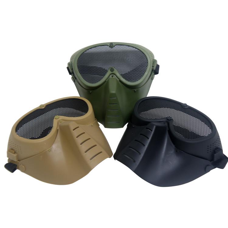 Mască de față Little Bee din plasă de oțel respirabilă pentru protecție