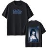 Unisex Women Fashion Tshirt Singer Cazzu Latinaje 2026 Tour Graphic Tee Summer Shortsleeved Loose Cotton Oversized Casual Tshirt