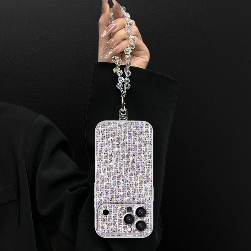 Silver Flash Is Suitable for Huawei P80 Mobile Phone Case P70 Protective Case P60Pro Metallic Paint P50 Light Luxury P40 New