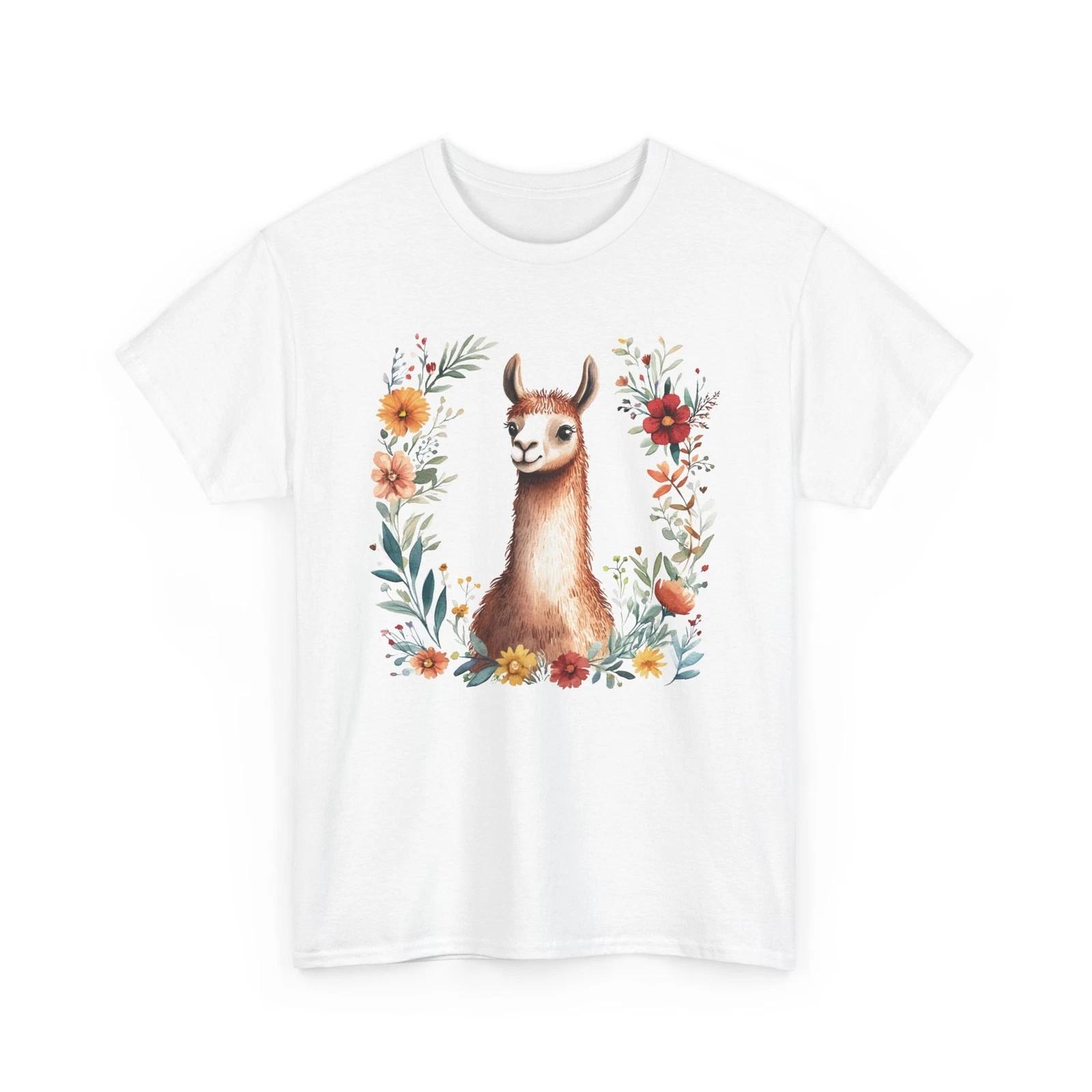 Drama Llama T-Shirt | Funny Saying Tee | Cute Animal Pun Shirt 3XL