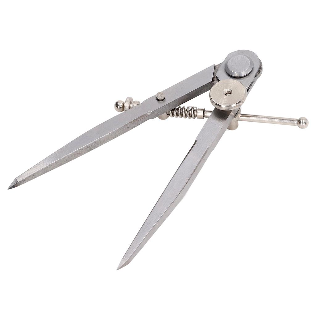 Compas cu brațe plate 150mm Oțel Carbon Mărime Ajustabilă Duritate Ridicată Compas pentru Marcare Mecanică