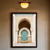 Marokko Tür Arabisches Poster HD Kunst Klebewand Wasserdicht Zuhause Wohnzimmer Schlafzimmer Bar Ästhetische Dekoration