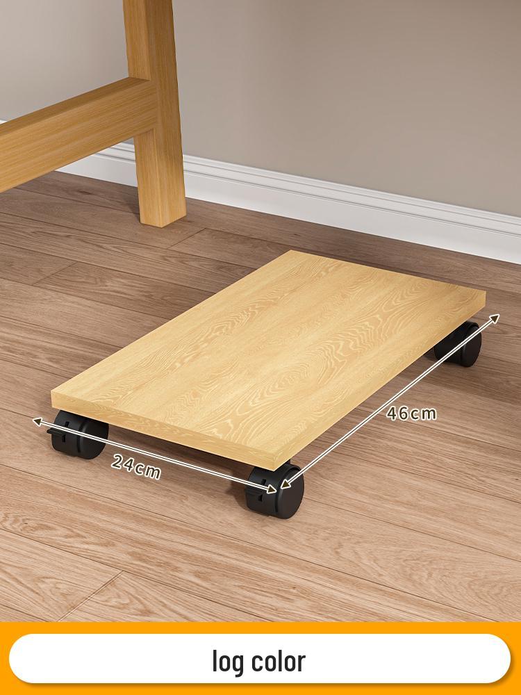 Movable Desktop Computer Stand with Wheels