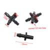 Drip Irrigation, 5 Way Hose Divider, 4 Way Cross Connector, Garden Arrow Adapter, Barbed Connector 50Sets Of Sets
