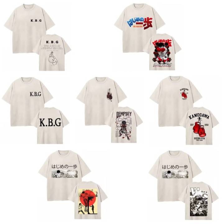 T-shirt Takamura Ippo Skull Skeleton Cartoon Anime MMA Boxing Muay Thai Kickboxing Print 3D Training Workout Sport Unisex Short Sleeve Fitness Gym