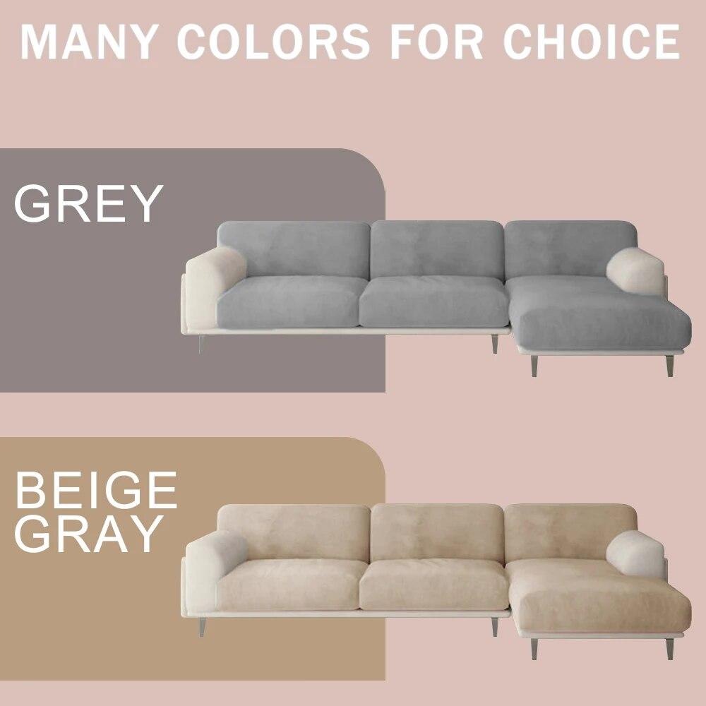 Husă de scaun pentru canapea din catifea moale de lux Huse de pernă pentru canapea elastică solidă Husă separată de protecție pentru mobilă Husă de canapea Sufragerie Animale de companie