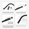 Colorful Metal Bell Cord End Clip for Hoodie & Hat Drawstrings - Spray-Painted Cord Lock Fixing Buckle.