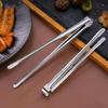 1Pcs 7/9/12Inch Grill Tongs 304 Stainless Steel BBQ Steak Clip  Kitchen Gadgets Accessories