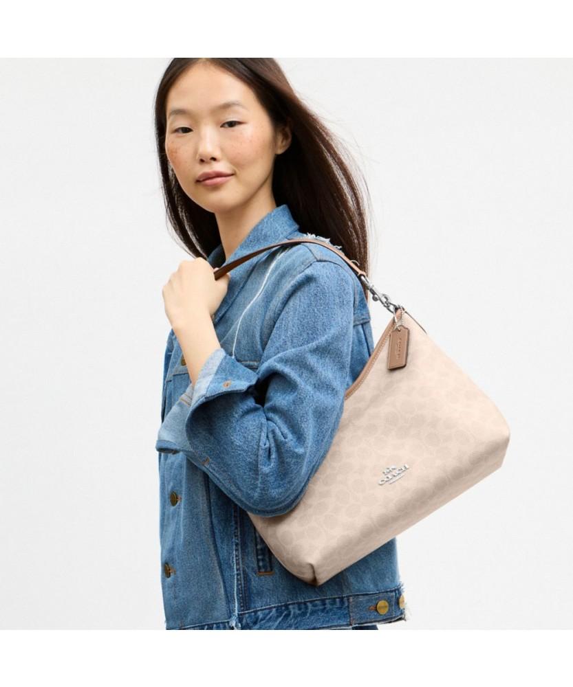 Coach Laurel Shoulder Bag In Signature Canvas Cey95 Svpwh