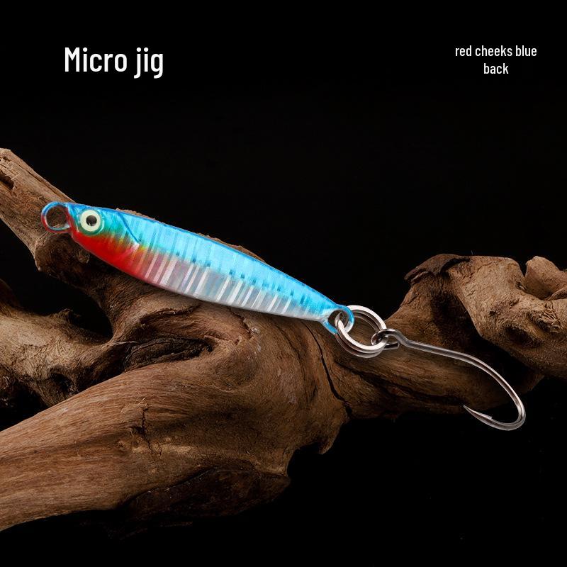 Mini Micro Metal Jig Lure: Stream Bait for Trout, Chub, Whitefish, Tilapia