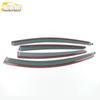 Rain Guards Trim for 2005-2016 Buick Regal: 3D Stainless Steel Weather Deflector Strips