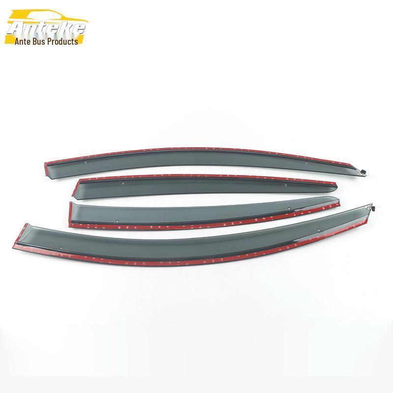 Rain Guards Trim for 2005-2016 Buick Regal: 3D Stainless Steel Weather Deflector Strips