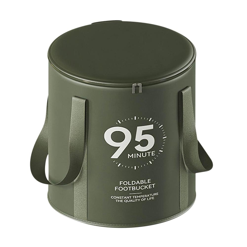 

Складное ведро для ванны для ног с крышкой, портативная раковина, многофункциональная ванна для ног, аксессуары для ванной комнаты и путешествий на открытом воздухе