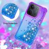Custodia Glitterata con Paillettes per Xiaomi Redmi 15 Redmi 15C 4G 5G Poco C85 Custodia Gradiente Liquido Dinamico Cover Posteriore Antiurto