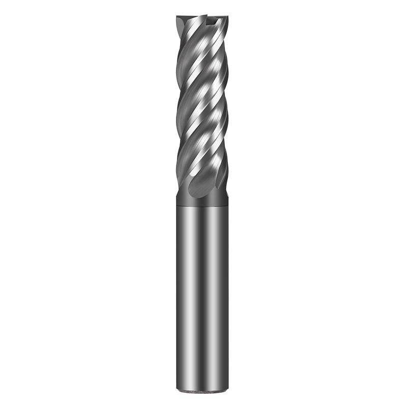 70-Degree 4-Flute Tungsten Carbide Milling Cutter for CNC Roughing of Titanium Alloy & Stainless Steel