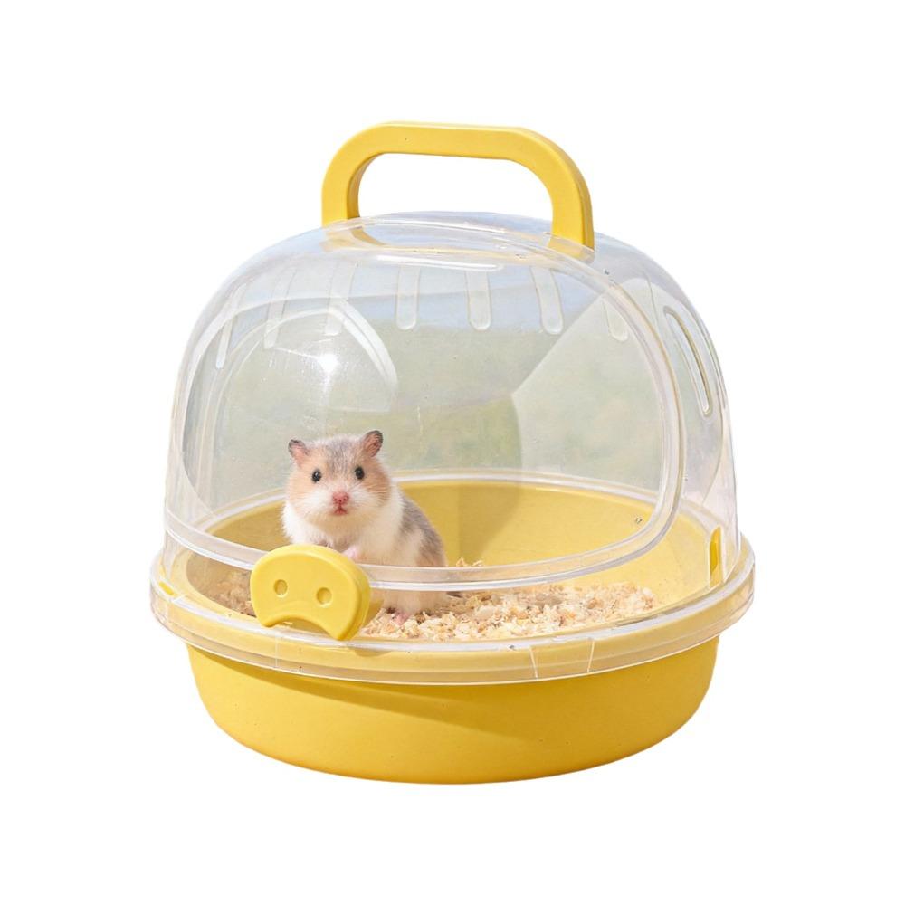 Large Space Travel Hamster Carrier Breathable Small Pet Carrying Box  Small Animal
