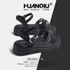 Global skirt sandals women's platform Roman shoes XHQ-GH123 summer new cool slippers outer women's shoes