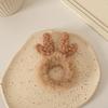 Ties For Girls Christmas Ponytail Holder Cat Ears Scrunchies Korean Style Hair Rope Women Hair Ring