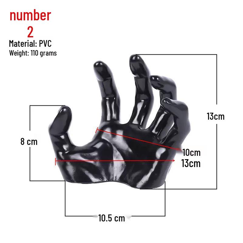 Halloween Black Ghost and Devil Hand Ornament