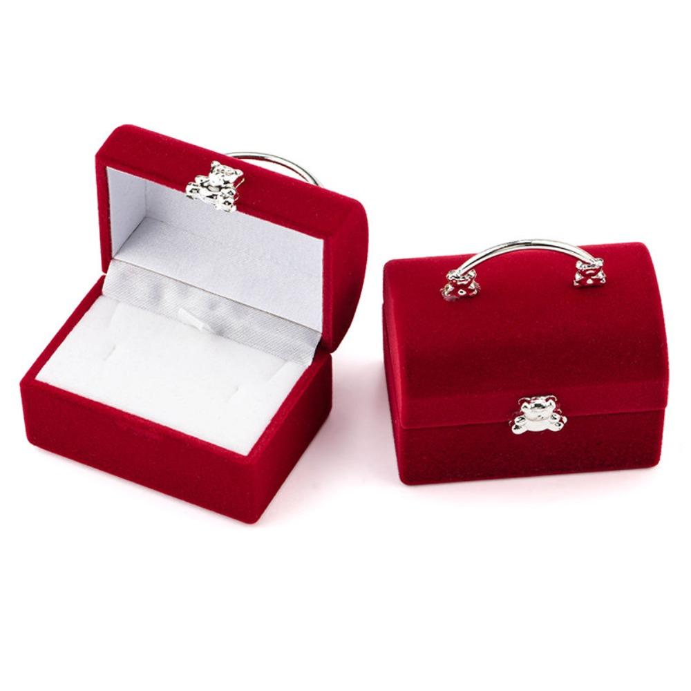 Wedding Organizer Gift Box Case Necklace Display Jewelry Box Pendant Storage Ring Box