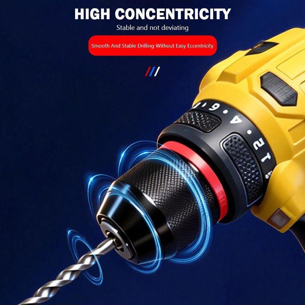 Universal Self-Locking 0.8-13mm Drill Chuck High Hardness Bearing Converter Ratchet Clamp Drilling