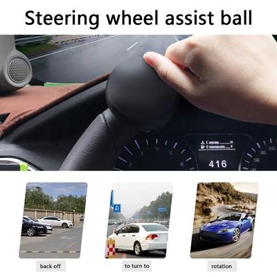 Auto-Lenkrad-Spinner-Knopf Booster-Kugel Eisenklemme Lenkkraftgriff Universell Auto Innenraum