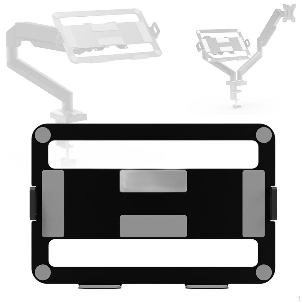 Laptop Mount Tray for Arms,Notebook Tray,Sturdy,Portable,Lightweight Carbon Steel Stable Notebook