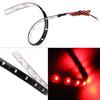 4Pcs 30cm 3528 SMD 15 LED Car Trucks Motor Grill Flexible Waterproof Light Strips