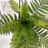 Tropical Plants Artificial Persian Leaf Artificial Boston Fern Plants  Balcony Decoration