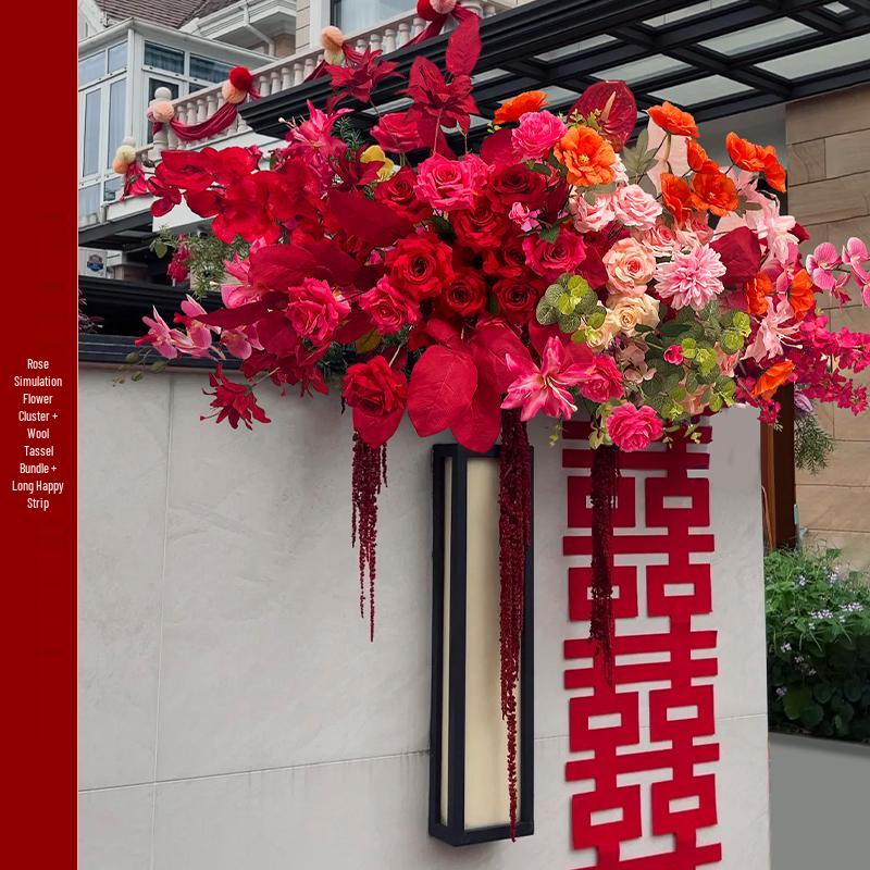 Wedding & Engagement Floral Arrangement - Courtyard & Living Room Decor Ornaments