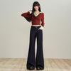 Winter 2025 American Retro High Waist Wide-Leg Women's Jeans