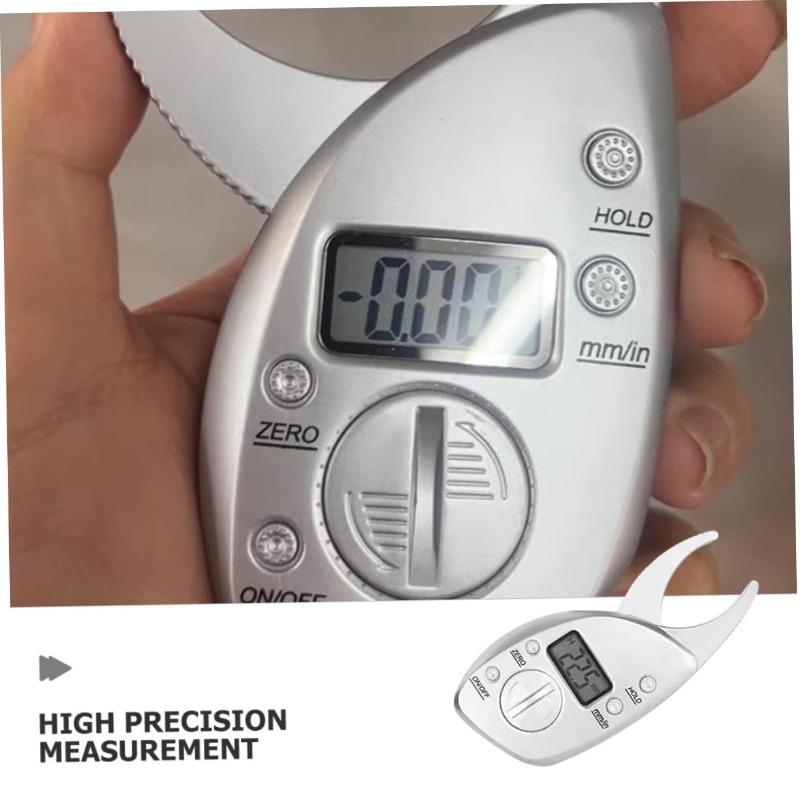 Digital Body Fat Caliper with LCD Display — Accurate Skfold Measure for Home & Fitness Use