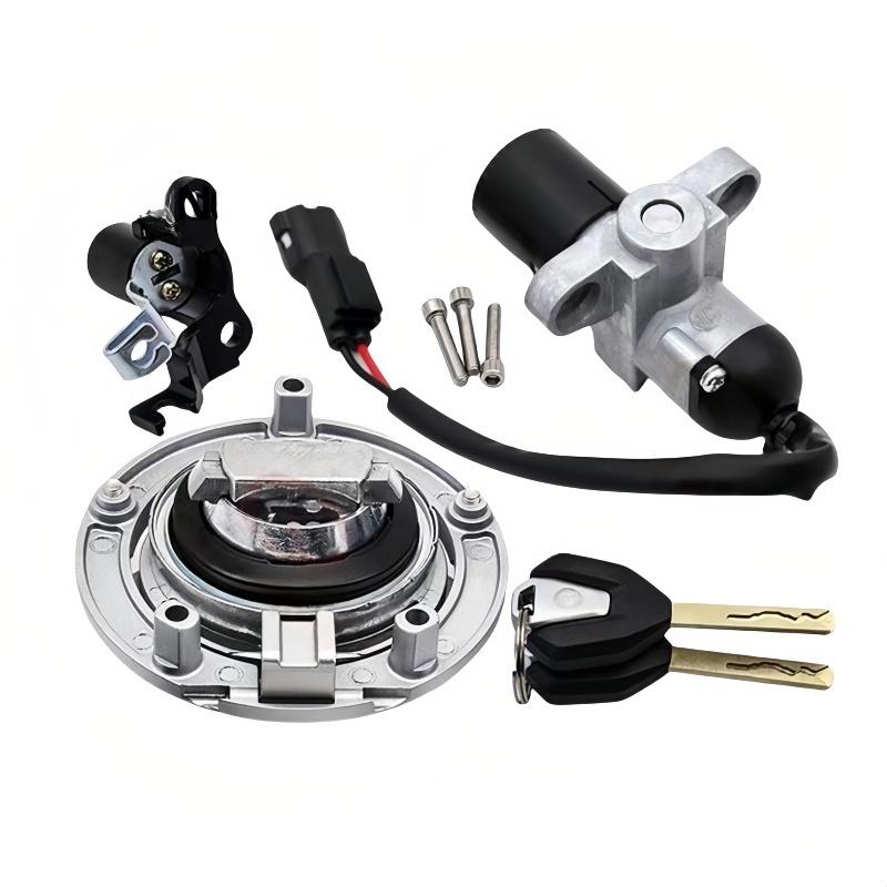 FOR CFMOTO CF Moto 250SR 300SR CF250SR 250 SR 2016-2021 300S R Motorcycle Ignition Switch Gas Cap Key Set Accessories