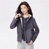 Damen Fleece-gefütterte Kapuzen-Softshelljacke