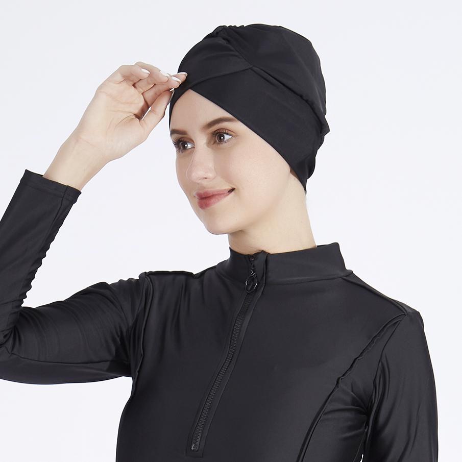 Fashion Glasses M Women's New Sporty Plain Muslim Instant Turban Hijabs For Swim Islamic Bandana Bonnet India Hats Headwrap Turbante Mujer