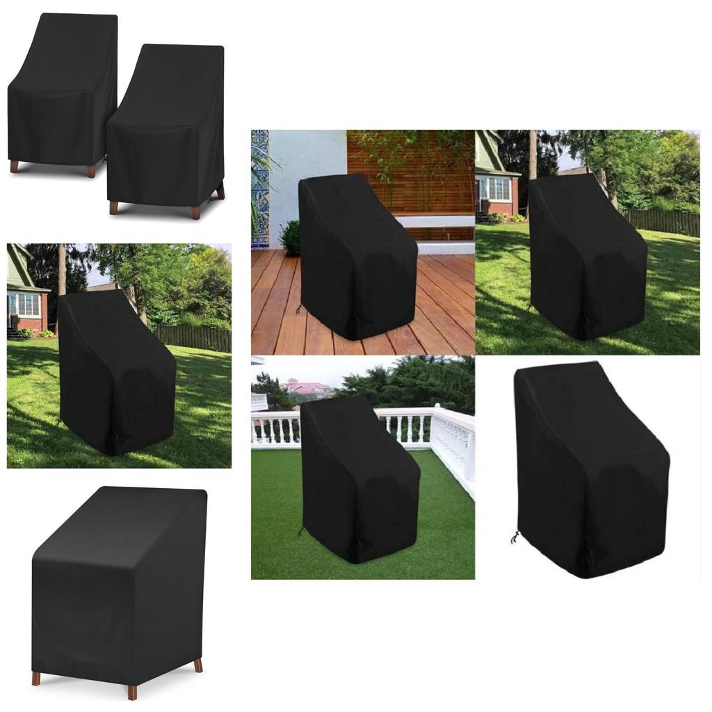 Modern Minimalist Stacking Chair Cover Waterproof Dustproof For Indoor Outdoor Furniture
