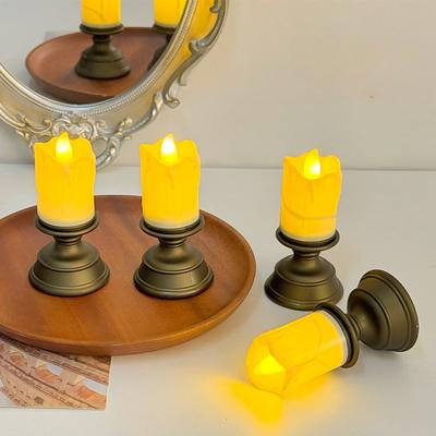 Retro Weeping Kerzenständer KerzenlampeKerzenlampe Restaurantdekoration Atmosphärenlicht Tischschmuck
